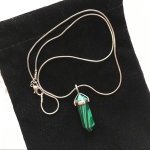 Malachite 🐢 Necklace Charm